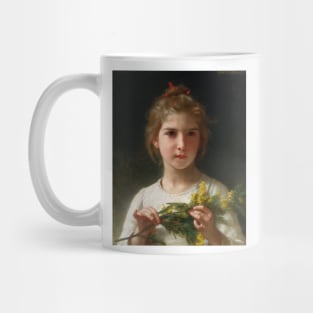 Mimosa by William-Adolphe Bouguereau Mug